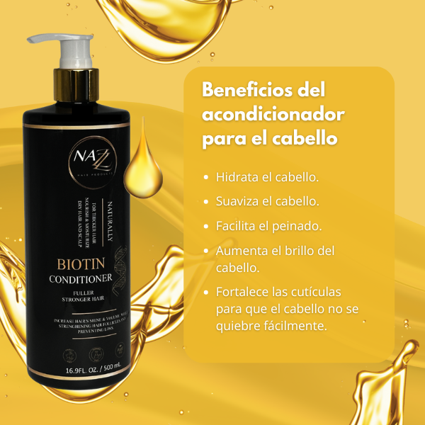 Goldenrod Biotin Conditioner For Thicker Hair 16oz.