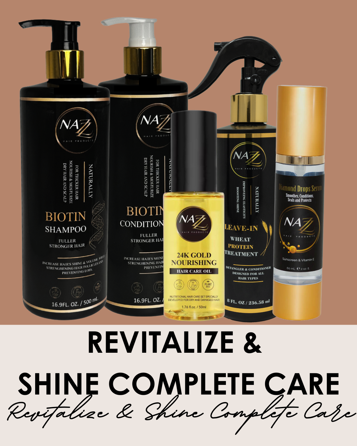 Revitalize & Shine Complete Hair Care
