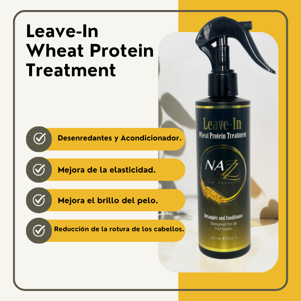Leave-In Wheat Protein Treatment – Nazz Hair Products